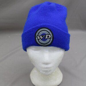 Vintage Snowboard Toque / Beanie - Patched 90s Logo - Adult Stretch Fit